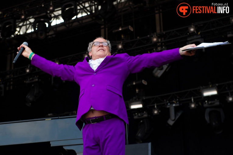 Bert Visscher op Stadspark Live 2019 foto