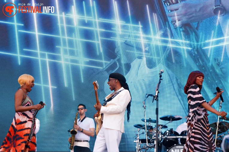 Nile Rodgers & Chic op Parkpop Saturday Night 2019 foto