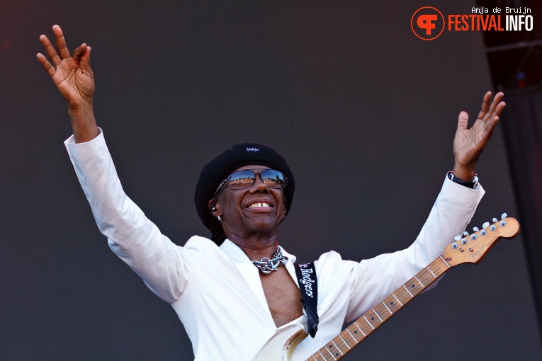 Nile Rodgers & Chic op Parkpop Saturday Night 2019 foto