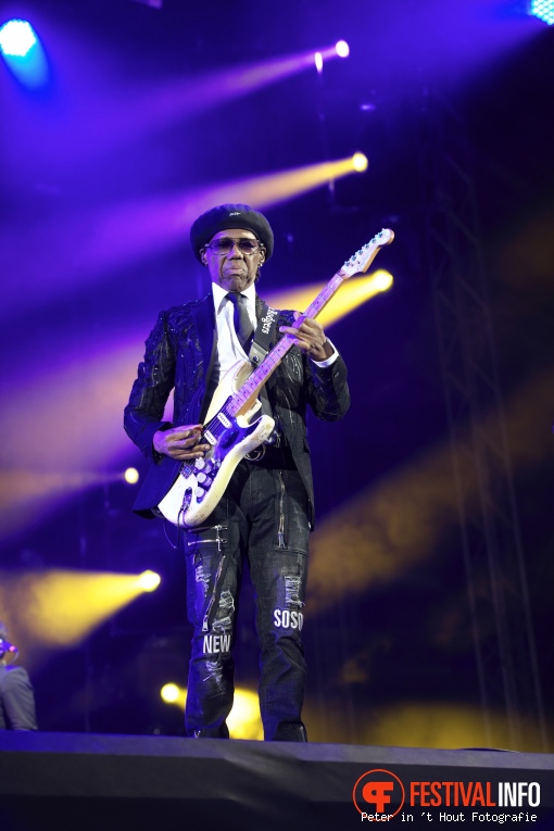 Nile Rodgers & Chic op Concert at Sea 2019 Vrijdag foto