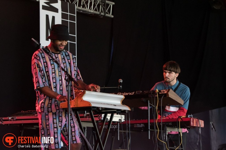 Dwayne Franklin & Daddy Jacob op Metropolis Festival 2019 foto