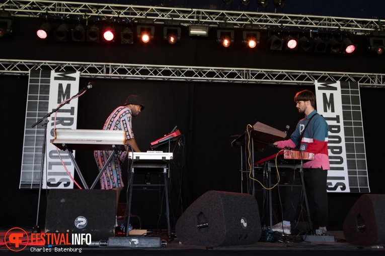 Dwayne Franklin & Daddy Jacob op Metropolis Festival 2019 foto