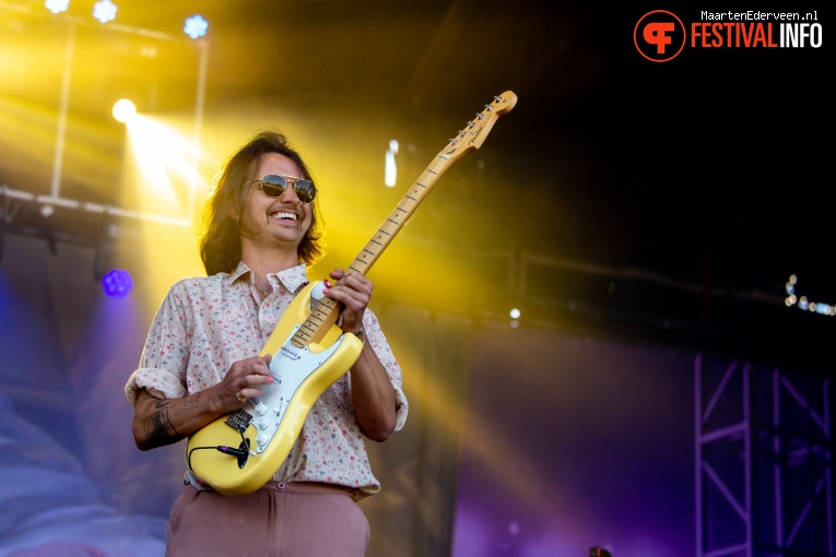 Jett Rebel op Parkpop 2019 foto