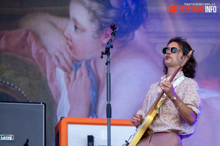 Jett Rebel op Parkpop 2019 foto