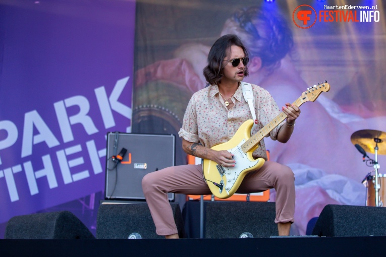 Jett Rebel op Parkpop 2019 foto