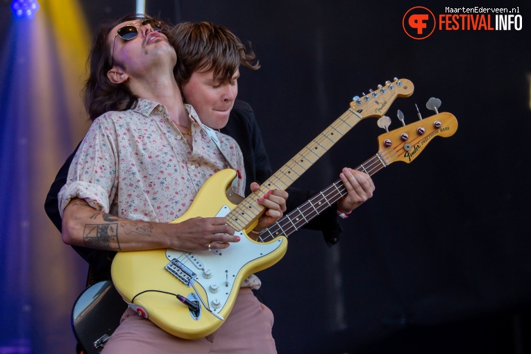Jett Rebel op Parkpop 2019 foto