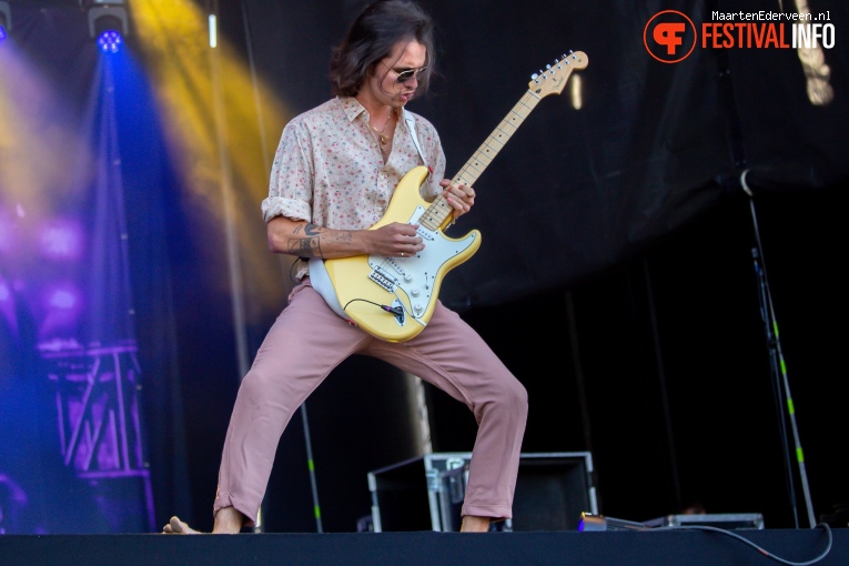 Jett Rebel op Parkpop 2019 foto