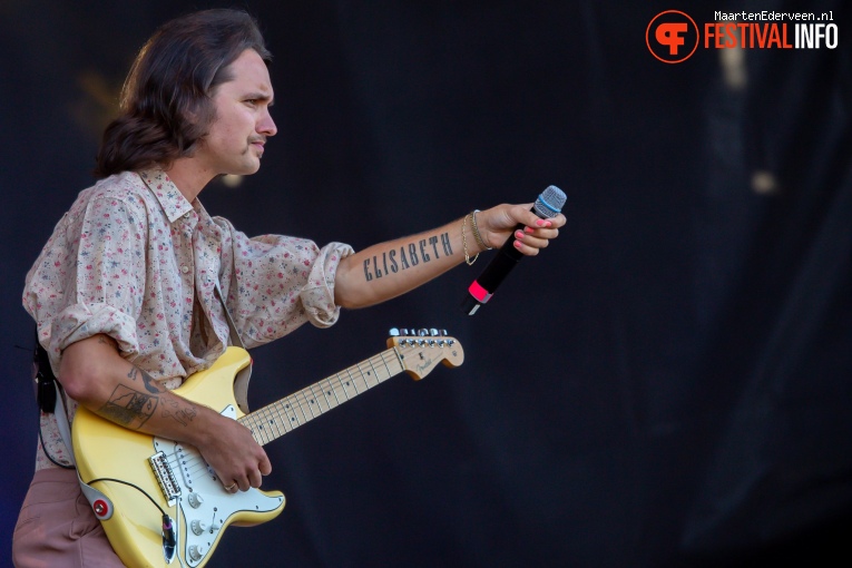 Jett Rebel op Parkpop 2019 foto