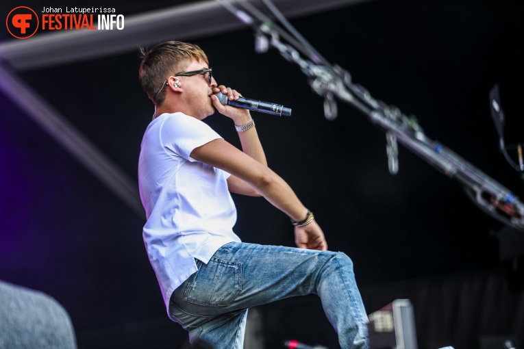 Lil Kleine op Parkcity Live 2019 foto