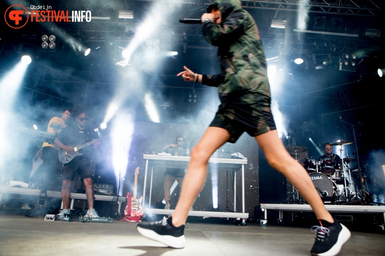 Foto Lil Kleine op Fields of Joy Festival 2019