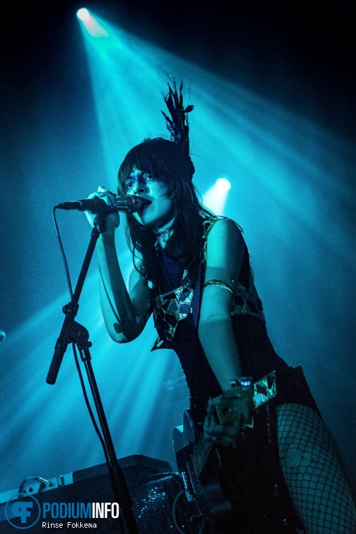 Le Butcherettes op Le Butcherettes - 08/07 - Paradiso foto