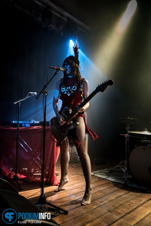 Le Butcherettes op Le Butcherettes - 08/07 - Paradiso foto