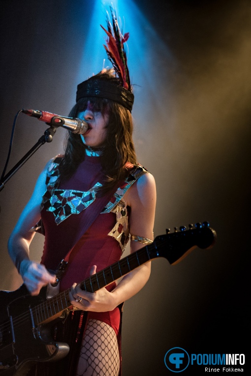 Le Butcherettes op Le Butcherettes - 08/07 - Paradiso foto