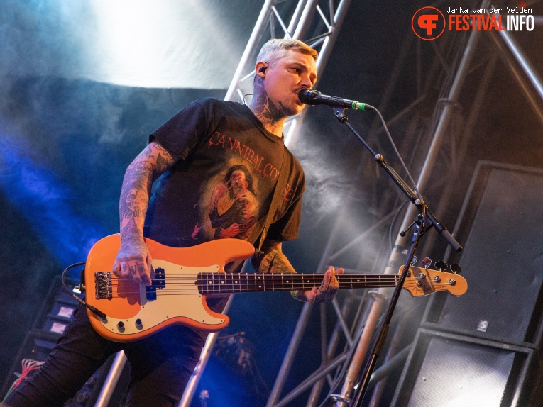 The Amity Affliction op Jera On Air 2019 - Zaterdag foto