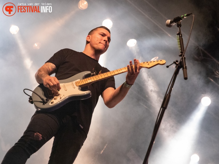 The Amity Affliction op Jera On Air 2019 - Zaterdag foto