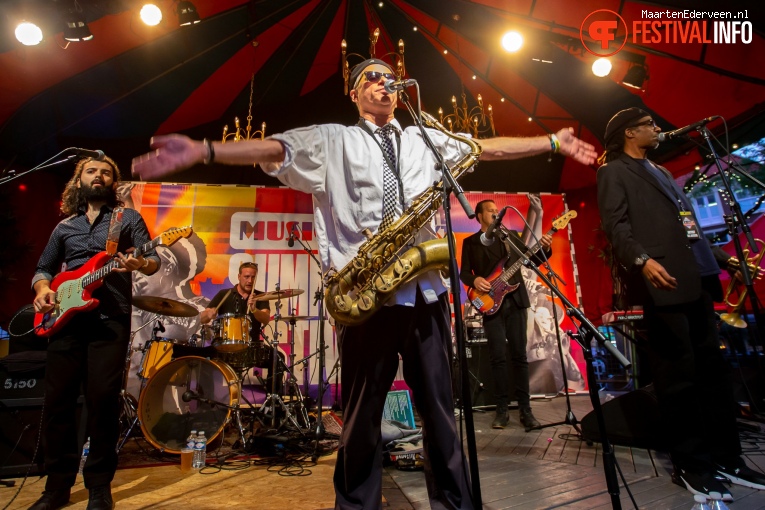New York Ska-Jazz Ensemble op Summertime Festival 2019 foto