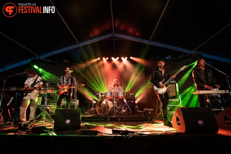 The Mauskovic Dance Band op Down The Rabbit Hole 2019 - zondag foto