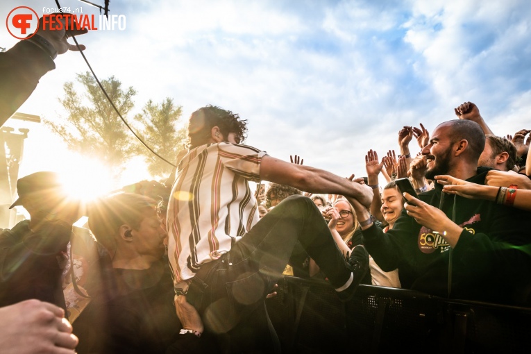 Foals op Down The Rabbit Hole 2019 - zondag foto