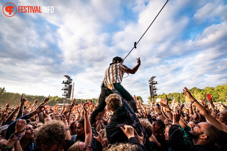 Foals op Down The Rabbit Hole 2019 - zondag foto