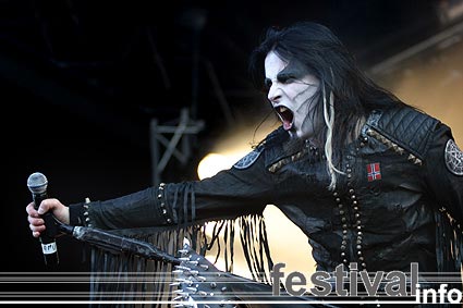 Dimmu Borgir op Dynamo Open Air 2004 foto