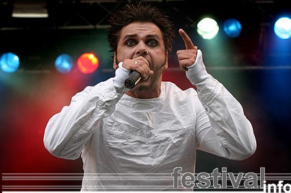 Oomph! op Dynamo Open Air 2004 foto