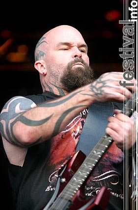 Slayer op Dynamo Open Air 2004 foto