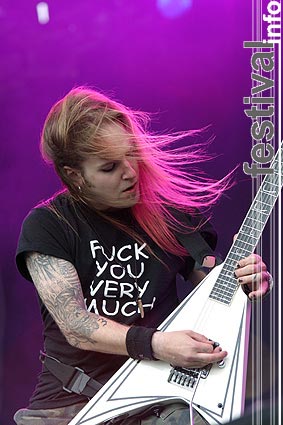 Children of Bodom op Dynamo Open Air 2004 foto