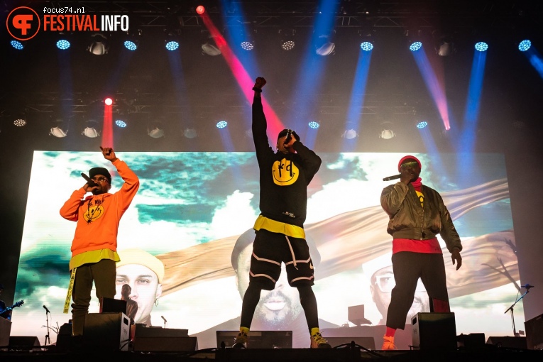 Black Eyed Peas op Zwarte Cross Festival 2019 foto