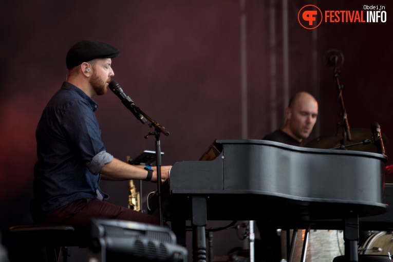 Matt Simons op Bospop 2019 foto