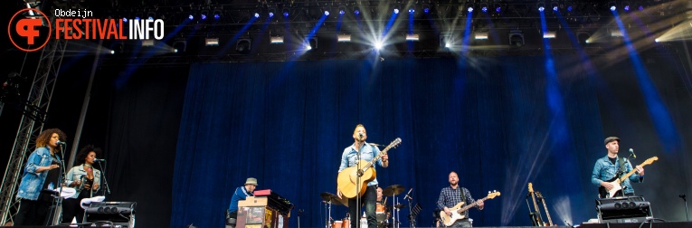 James Morrison op Bospop 2019 foto