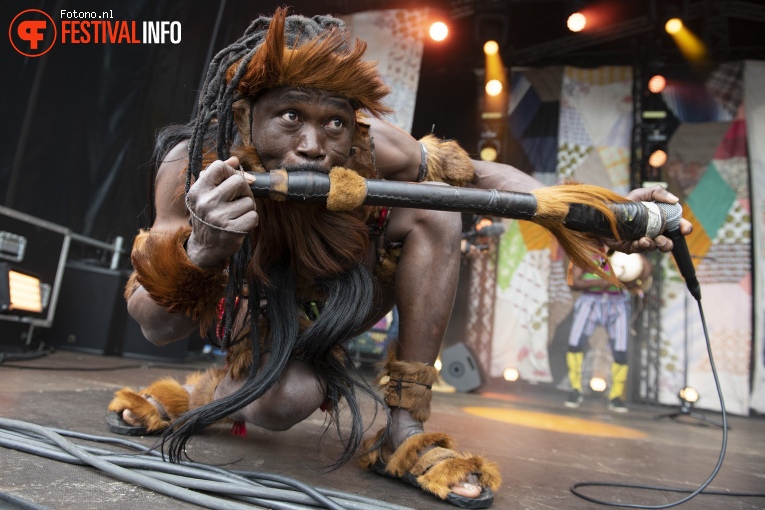 King Ayisoba op Welcome To The Village 2019 - zondag - foto