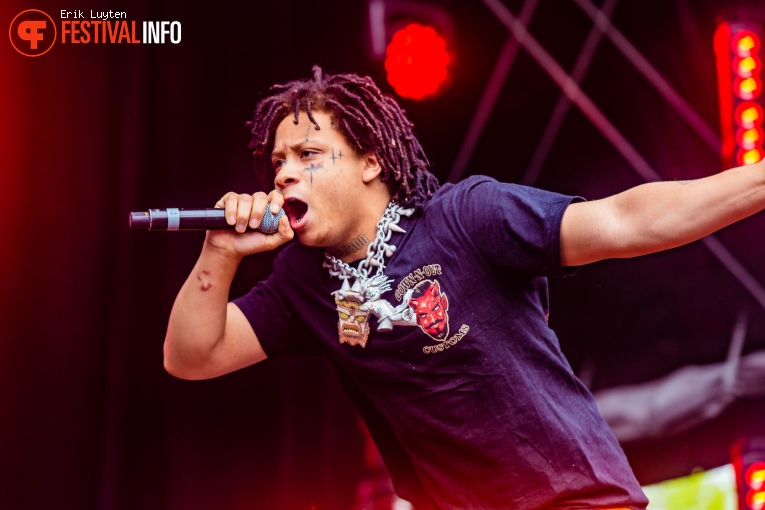 Trippie Redd op WOO HAH! 2019 foto