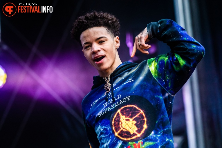 Lil Mosey op WOO HAH! 2019 foto