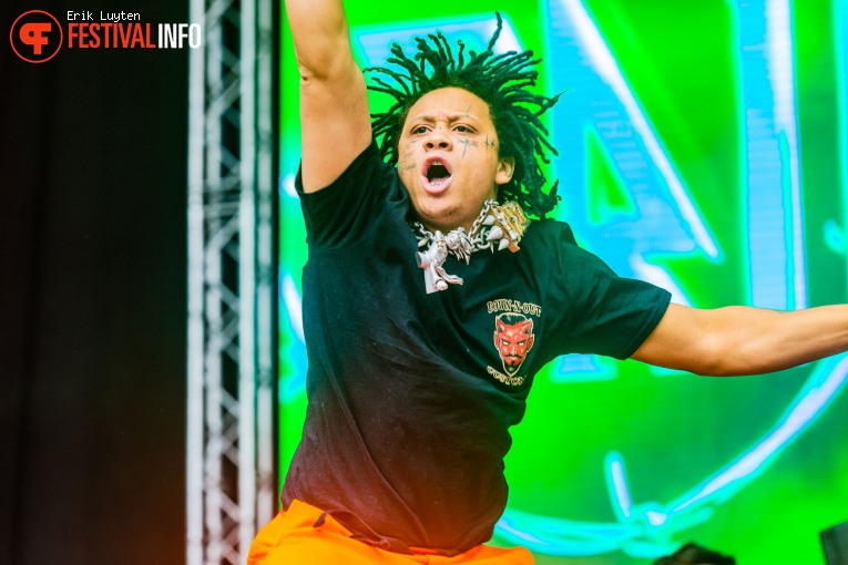 Trippie Redd op WOO HAH! 2019 foto