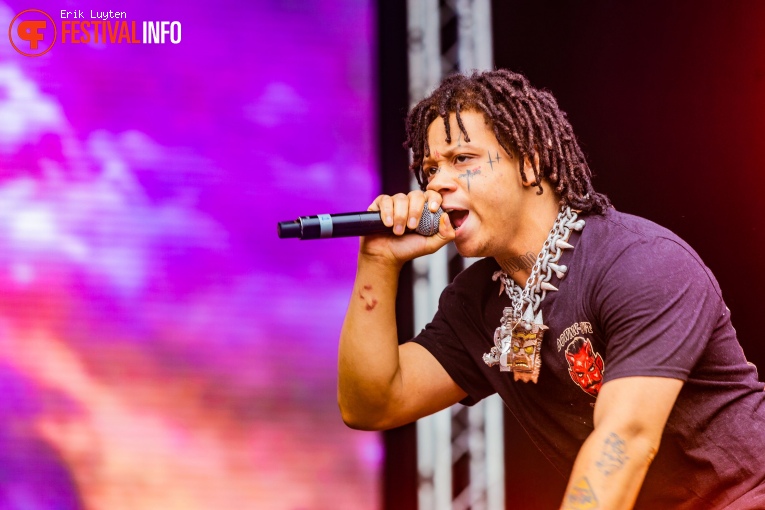 Trippie Redd op WOO HAH! 2019 foto