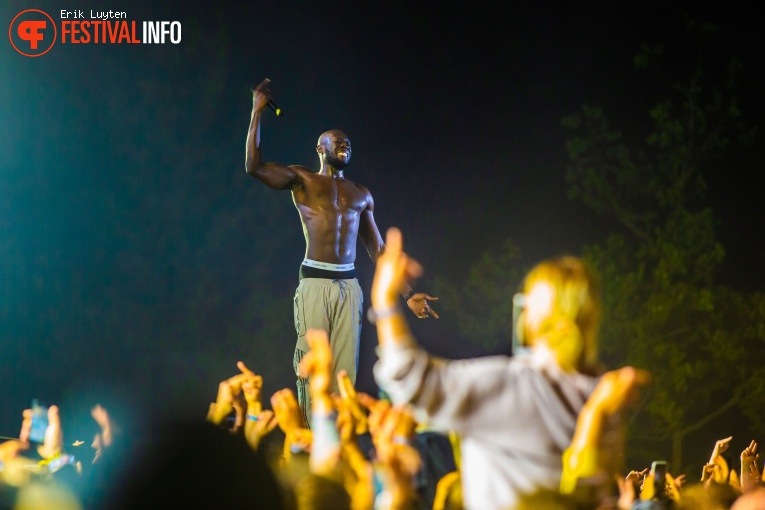 Stormzy op WOO HAH! 2019 foto