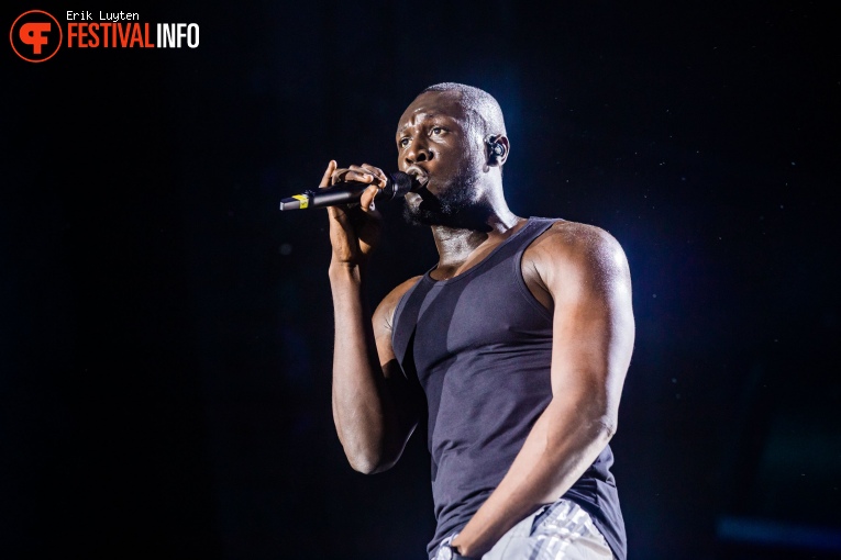 Stormzy op WOO HAH! 2019 foto