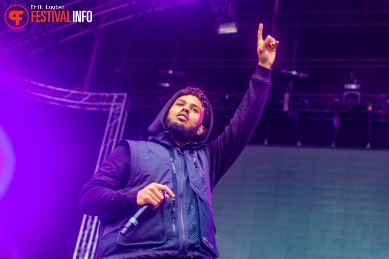 Joey Purp op WOO HAH! 2019 foto