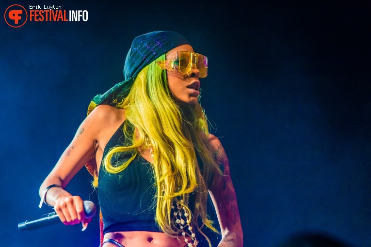 Rico Nasty op WOO HAH! 2019 foto