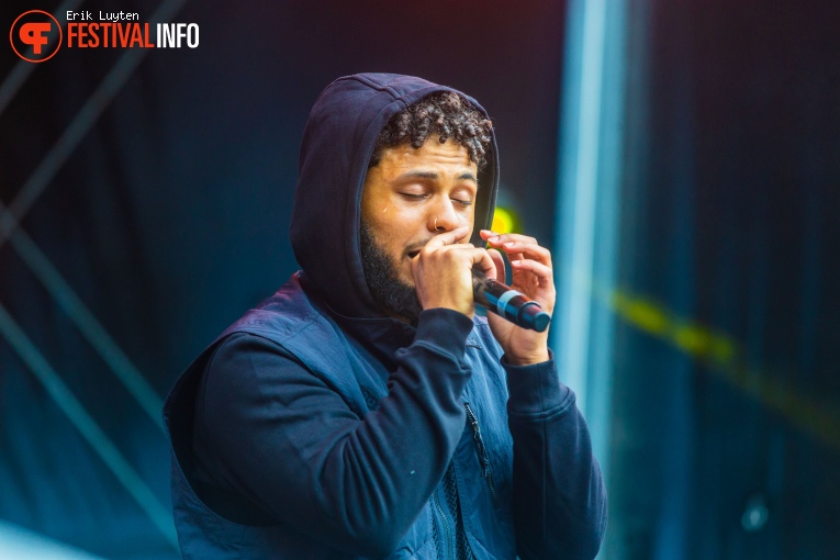 Joey Purp op WOO HAH! 2019 foto