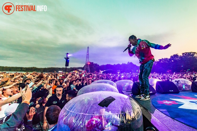 Travis Scott op WOO HAH! 2019 foto