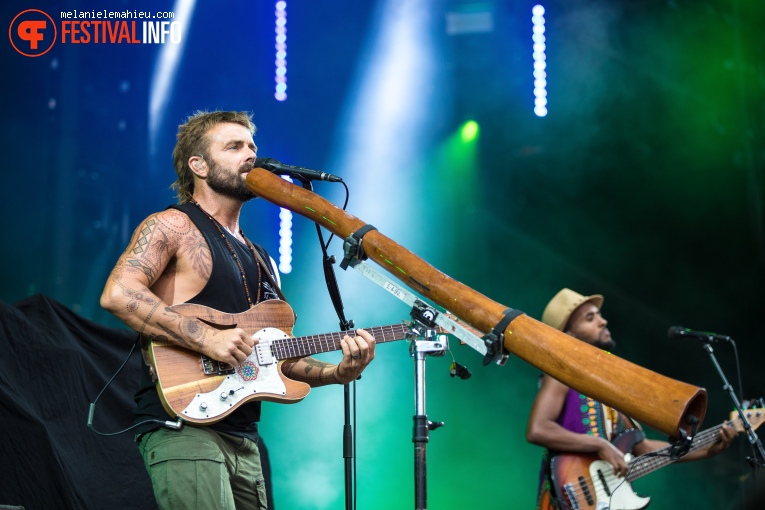 Xavier Rudd op Paléo Festival 2019 foto