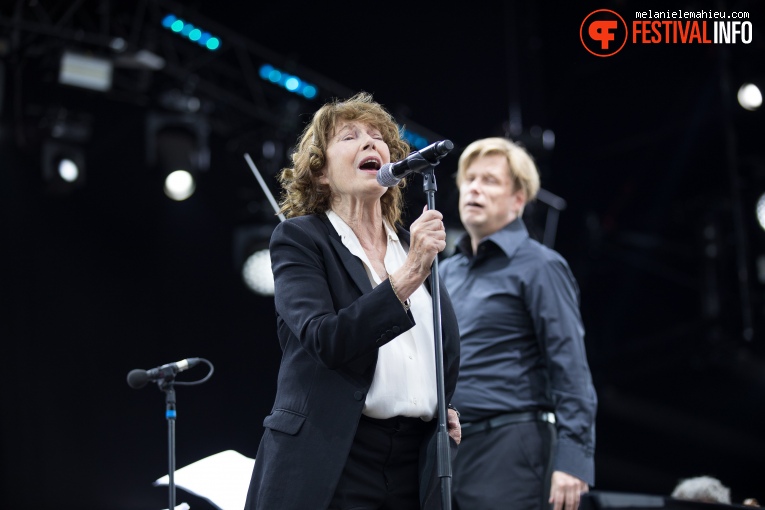 Jane Birkin op Paléo Festival 2019 foto