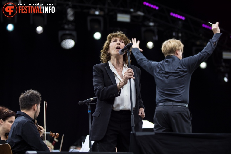 Jane Birkin op Paléo Festival 2019 foto