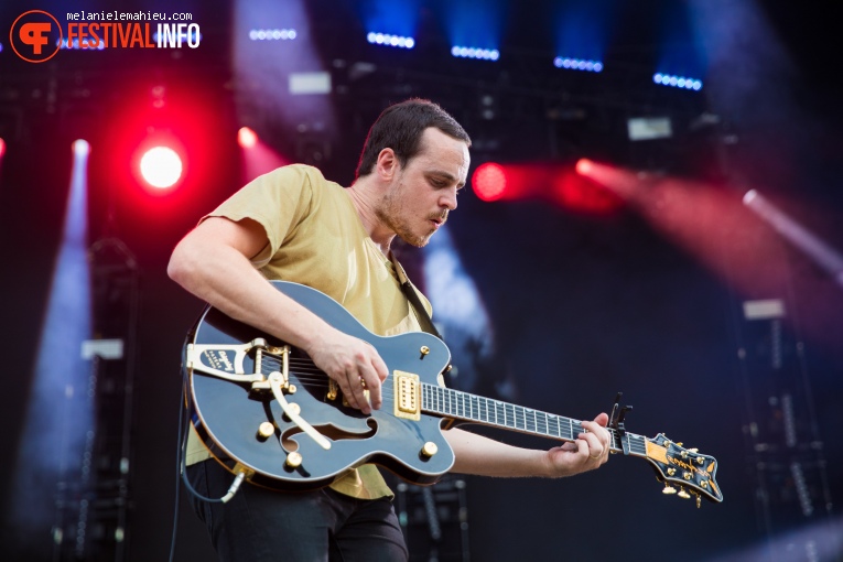 Rolling Blackouts Coastal Fever op Paléo Festival 2019 foto