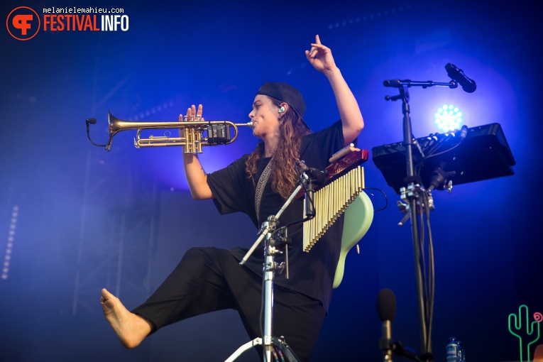 Tash Sultana op Paléo Festival 2019 foto