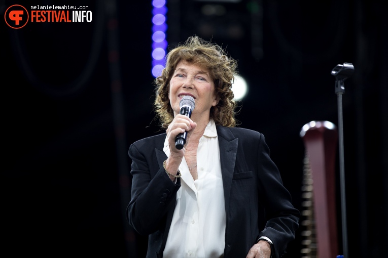 Jane Birkin op Paléo Festival 2019 foto