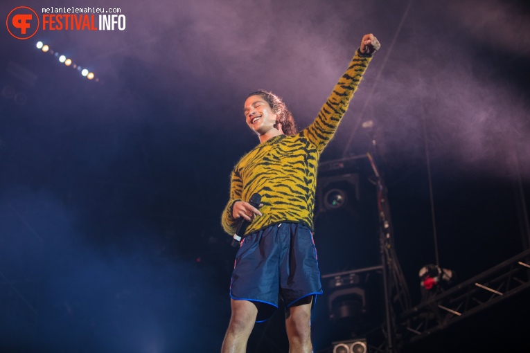 Moha La Squale op Paléo Festival 2019 foto