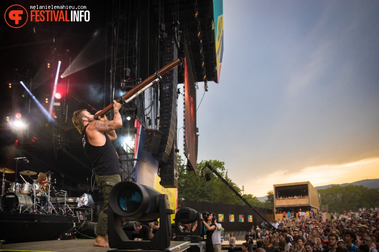 Xavier Rudd op Paléo Festival 2019 foto