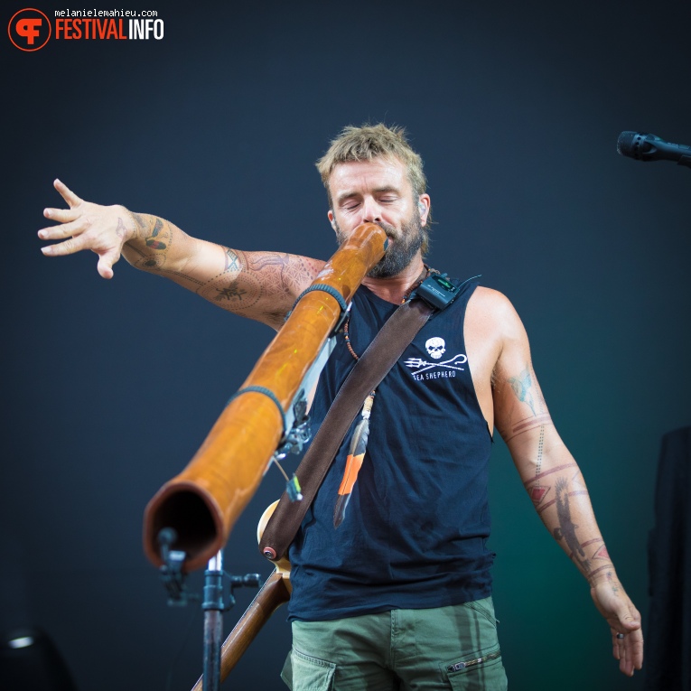 Xavier Rudd op Paléo Festival 2019 foto